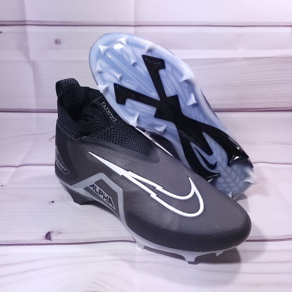 Nike Alpha Menace Elite 3 Football Cleats - Size 9.5 - CT6648-001
